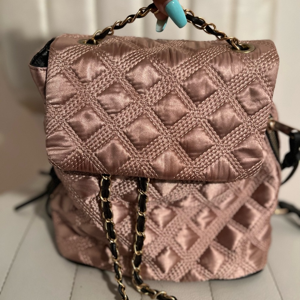 Drawstring Backpack Purse